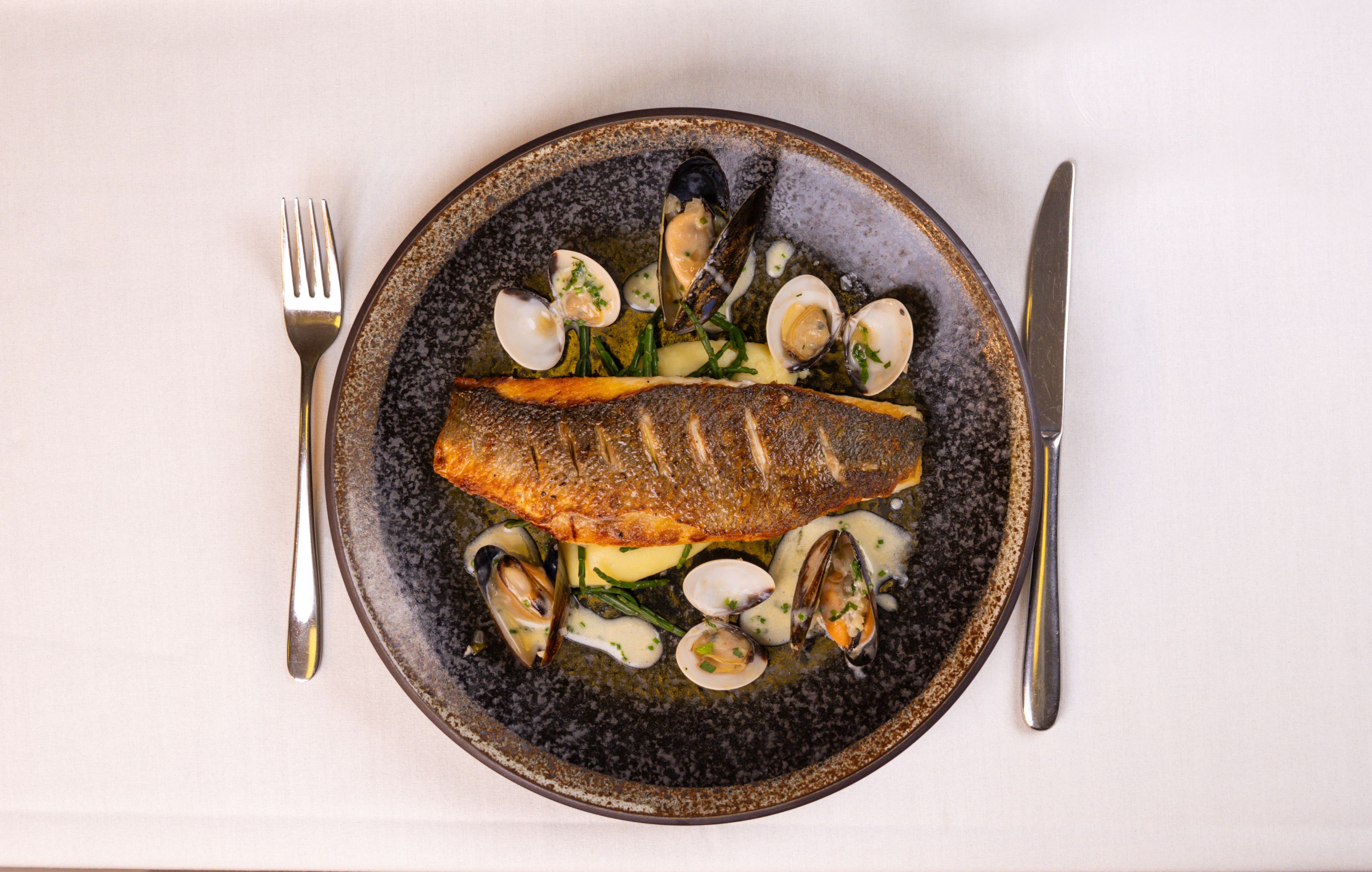 Chef Chris Wheeler wearing his chef whites